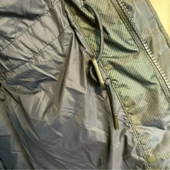 NWOT Polo by Ralph Lauren tartan down long jacket with hood - Picture 3 of 16